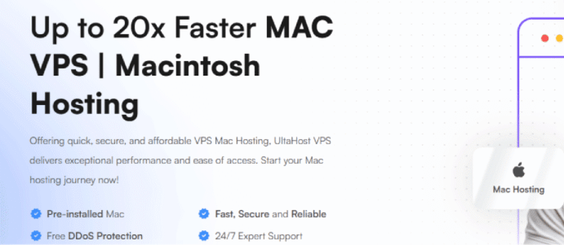 ultahost mac hosting