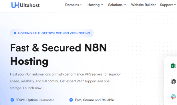استضافة التاهوست n8n