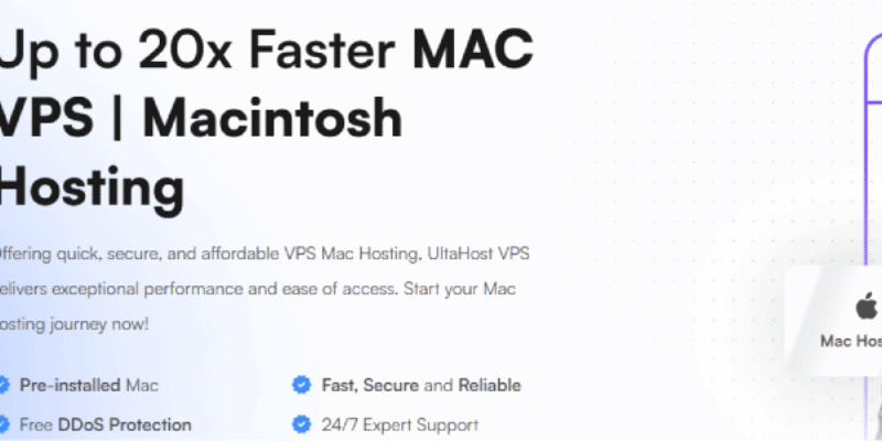 الدليل الكامل لاستضافة الماك (Mac VPS) في 2025: لماذا UltaHost هي الخيار الأمثل؟