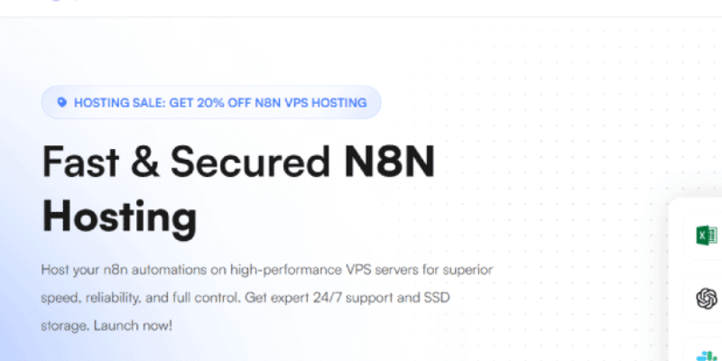 استضافة التاهوست n8n المُدارة: أفضل استضافة n8n في 2025؟